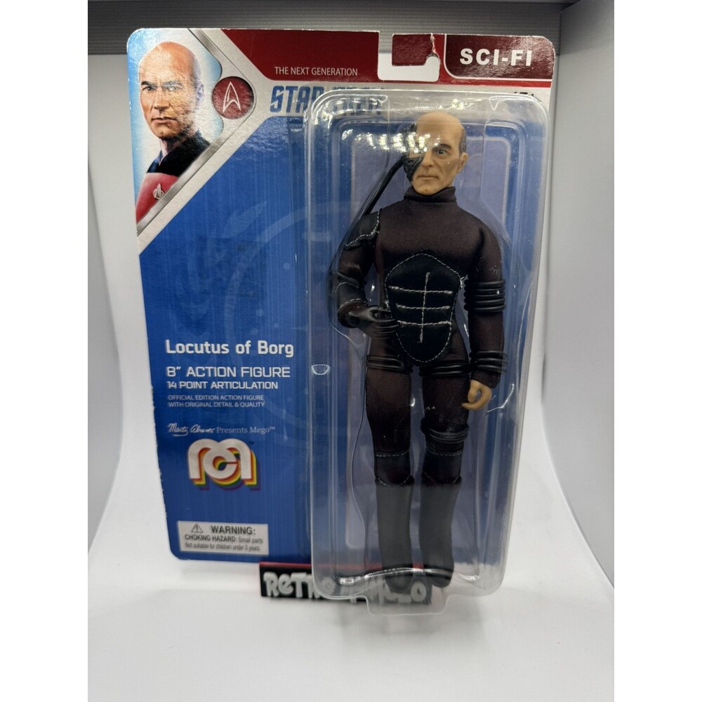 Locutus of Borg - Star Trek - The Next Generation - Mego - NOC
